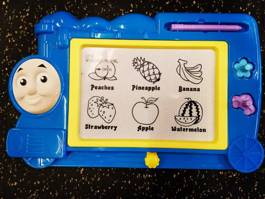 Papan Tulis Thomas Magnetic Drawing Board Mainan Edukasi Papan Hapus