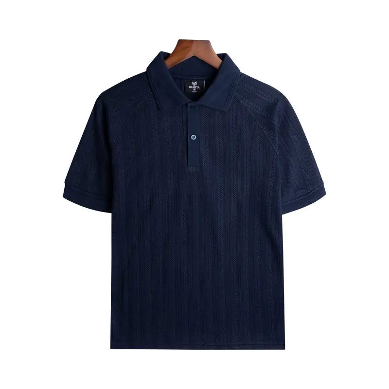 GUSTA - PL21 - Polo Cao Cấp GUSTA Phong Cách Trẻ Trung Basic phối Raglan, Chất Liệu vải dệt kim 2