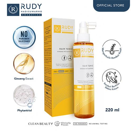 Rudy Hadisuwarno Cosmetics Hair Tonic Ginseng Phytantriol 220 ml 3