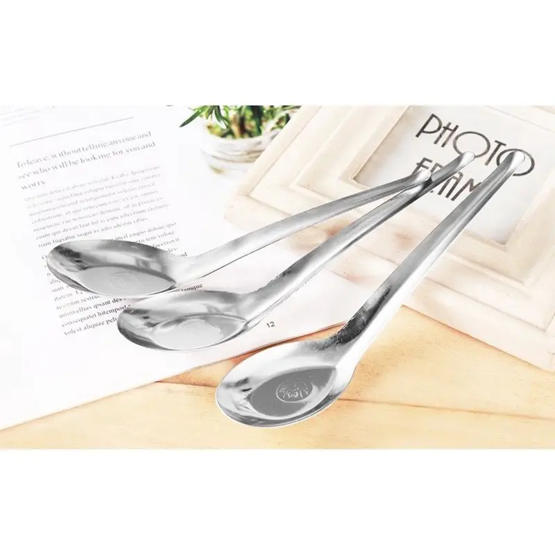 Thìa Inox Không Gỉ, Thìa phở Inox 304 loại đẹp bền 5