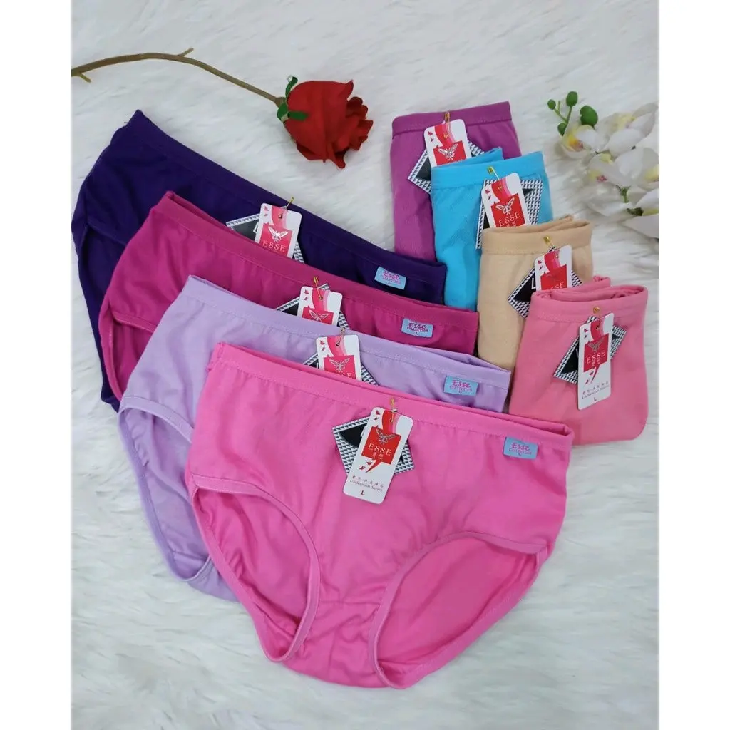 12 PCS CD ESSE | Celana dalam Wanita | CD wanita ESSE Lembut