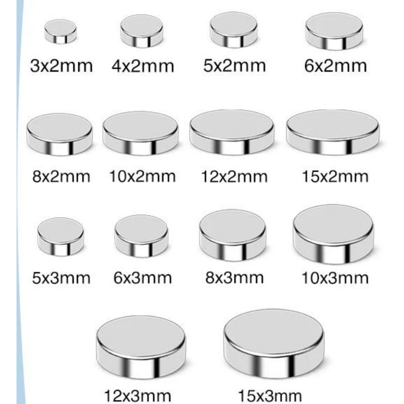 STRONG MAGNET NEODYMIUM DISK MAGNET N52 DIY MAGNET SUPER KUAT BULAT ...
