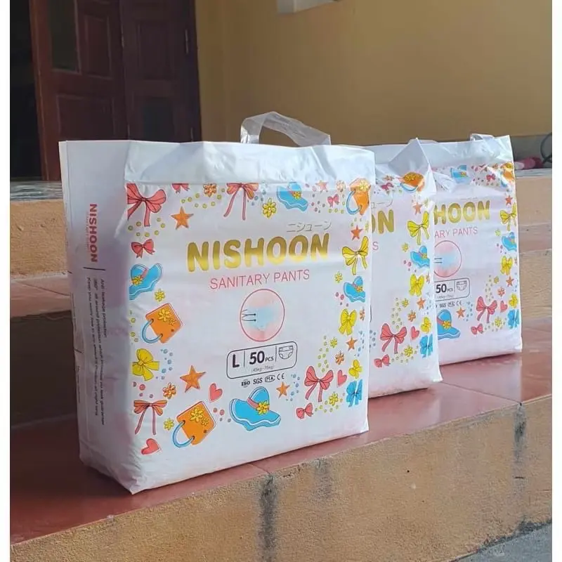 ￼[ CÓ CHE TÊN ] 100 BVS VỆ SINH QUẦN NISHOON FREESIZE TỪ 30kg-90kg  MẶC THOẢI MÁI 2