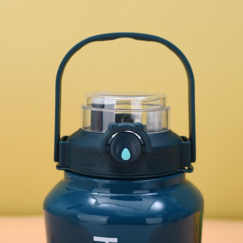 Bình giữ nhiệt inox 316 có phun sương dung tích 1000ml , bình giữ nhiệt có quai xách uống trực tiếp trên nắp bình bình  giữ 6