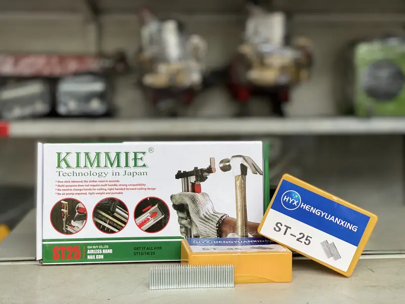 Dụng Cụ Đóng Đinh Bê Tông ST18/ST25 ( kèm một bộ lưỡi gà ) Đóng nẹp điện, tranh ảnh 2