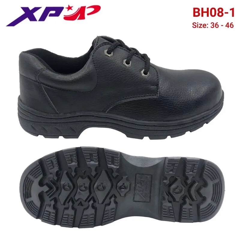 ￼(CHÍNH HÃNG)Giày Bảo Hộ Lao Động Nam XP HH08-1 đế kếp.Giày buộc giây,bata,đi rừng,lao động công trường công ty 0