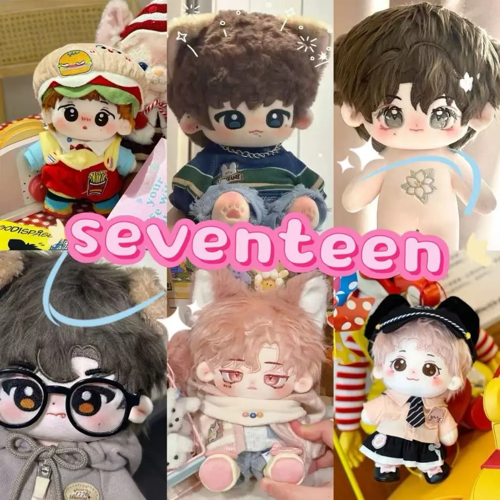 20cm SEVENTEEN Plush Cotton Doll THE8 JEONGHAN MINGYU Korean