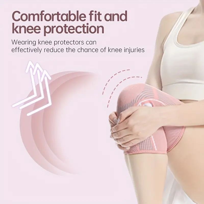 2-Pack Unisex Sports Knee Pads New Seasonal Breathable Fitness Basketball Running Cycling Hiking Training Non-Slip Air Conditioning Knee Sleeves 7