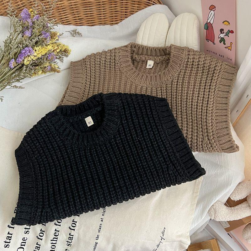 Product Introduction of Áo Vest Trẻ Em, Phong Cách Hàn Quốc Nghệ Thuật Phong Cách Mori HK, Len, Phong Cách Phương Tây, Không Tay, Đồ Len, Vest Dệt Kim, Thích Hợp Cho Mùa Xuân Và Mùa Thu, Vest Dệt Kim, Cho Trẻ Em Trung Và Lớn 11