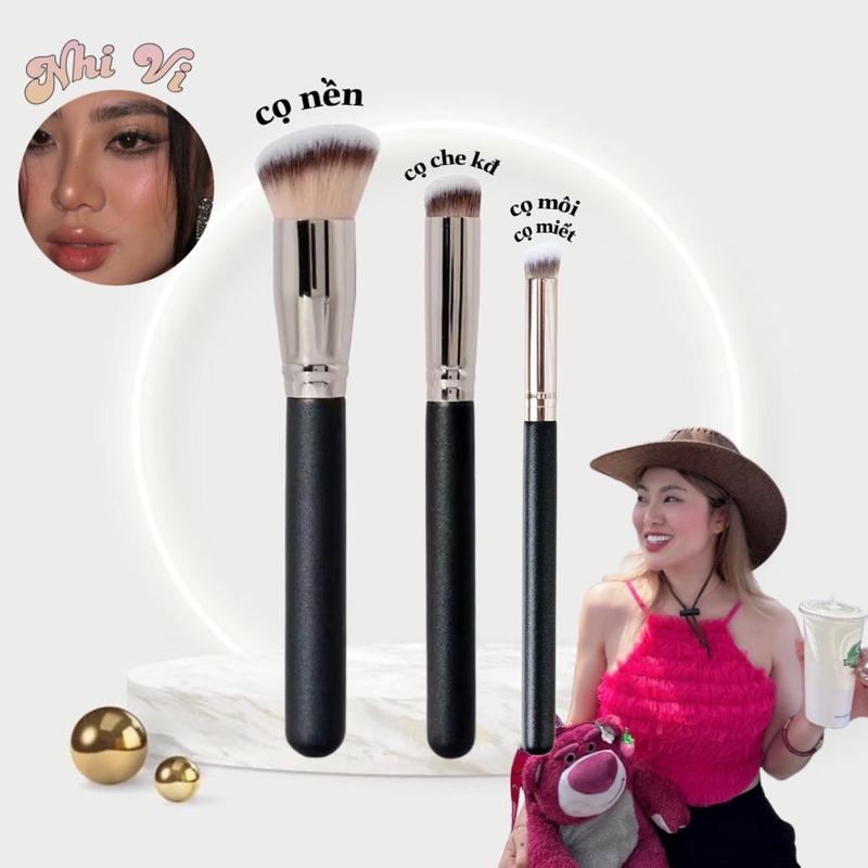  bộ ba cây cọ tán kem nền kem che khuyết điểm 