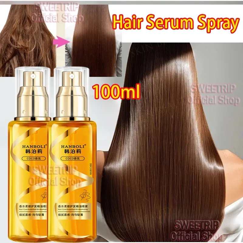 COD Hair Serum 100ml Semprotan Rambut Hair Essence Pelembut Rambut ...
