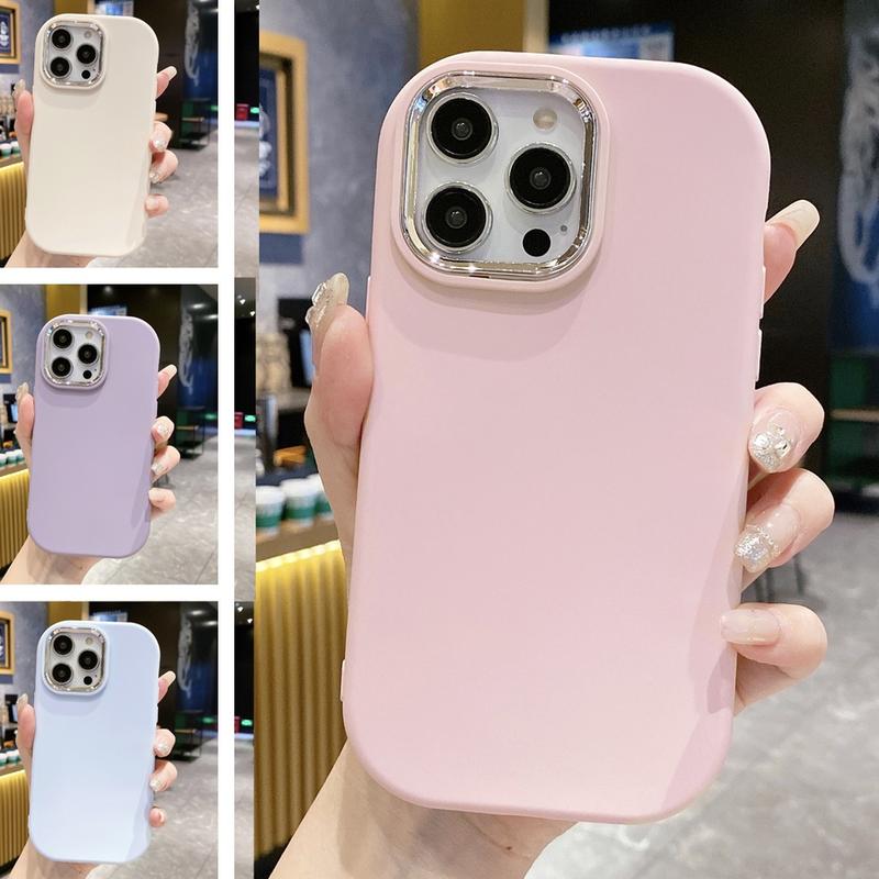  1k Ốp lưng mềm hình elip cho Apple iPhone 13 Pro Max vỏ TPU chống sốc Xanh Biển tím trắng hồng iPhone XR 8 Plus 13 Pro max SE3 XS Max 12 i8plus 13promax i11 7 14 promax 11 Pro SE2020 X 10x 