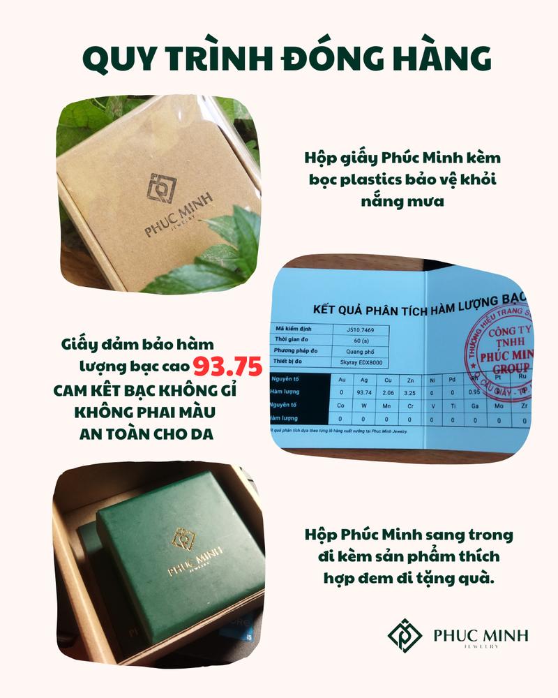 Product Introduction of Dây chuyền bạc nữ PMJ mặt đính đá CZ cap cấp Anni PMJ0271 Phuc Minh Jewelry 22