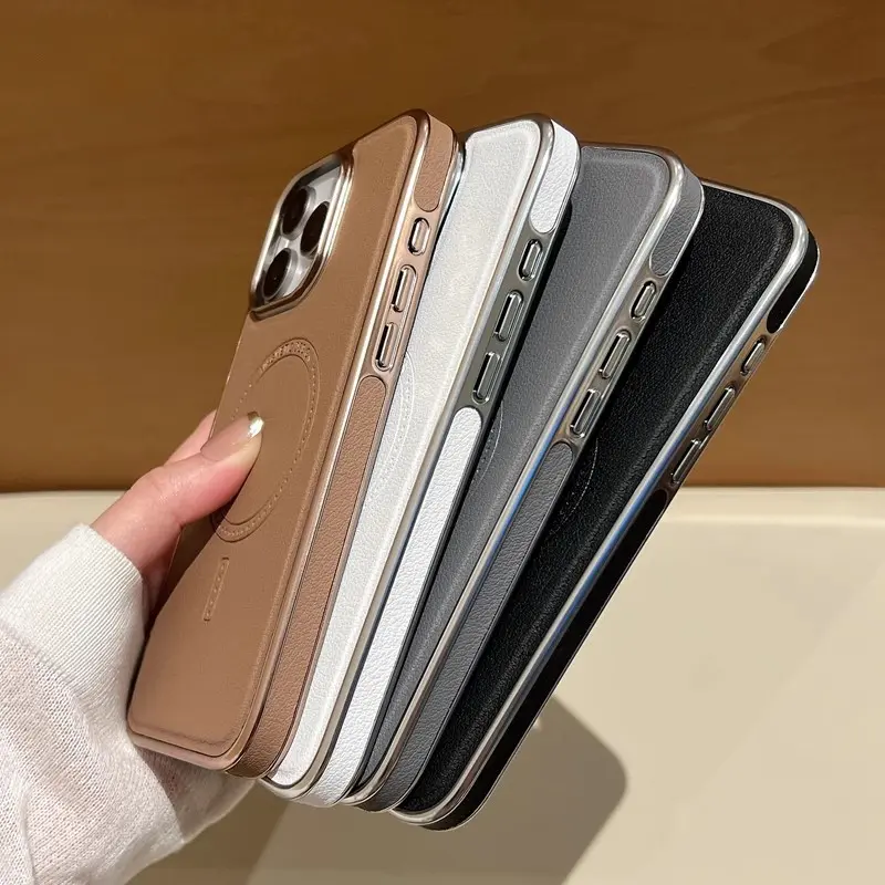 Mạ điện từ trường hút ShouJiKe được áp dụng cho khu vực được gọi là vỏ não iPhone16, 15promax, 14pro, dán da của viền 13 phòng ngã BaoHuTao 2