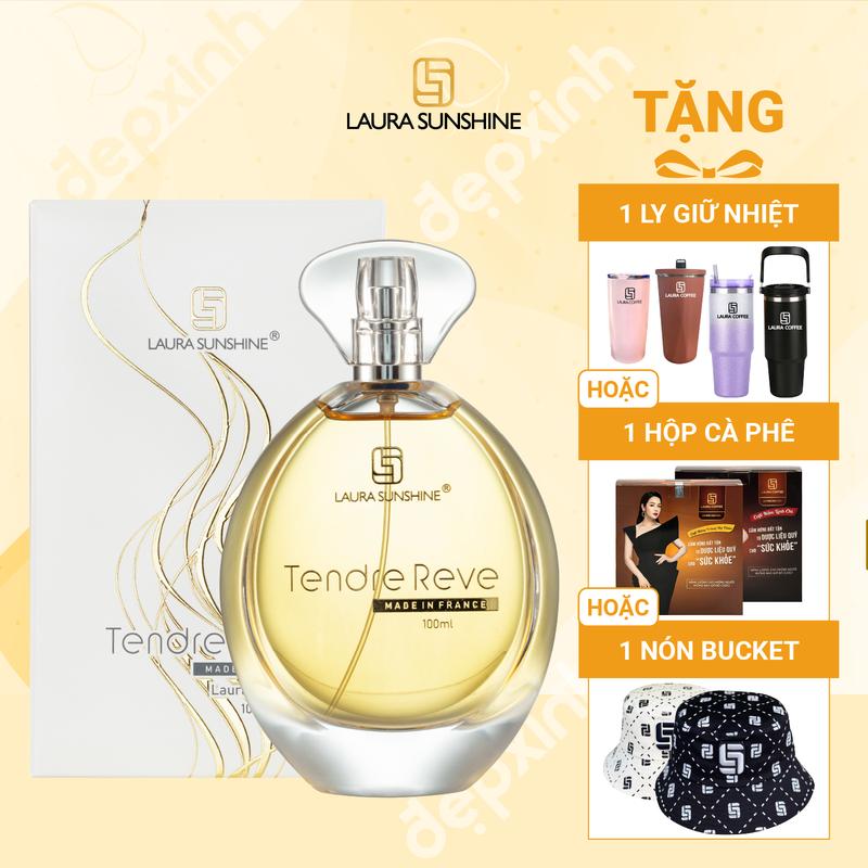 [TẶNG QUÀ] Nước hoa Nữ Laura Sunshine #03 Tendre Reve 100ml - Tinh tế, Say đắm, Quý phái