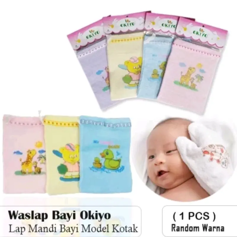 Waslap Bayi / Kain Pembersih Bayi / Waslap OKIYO 1