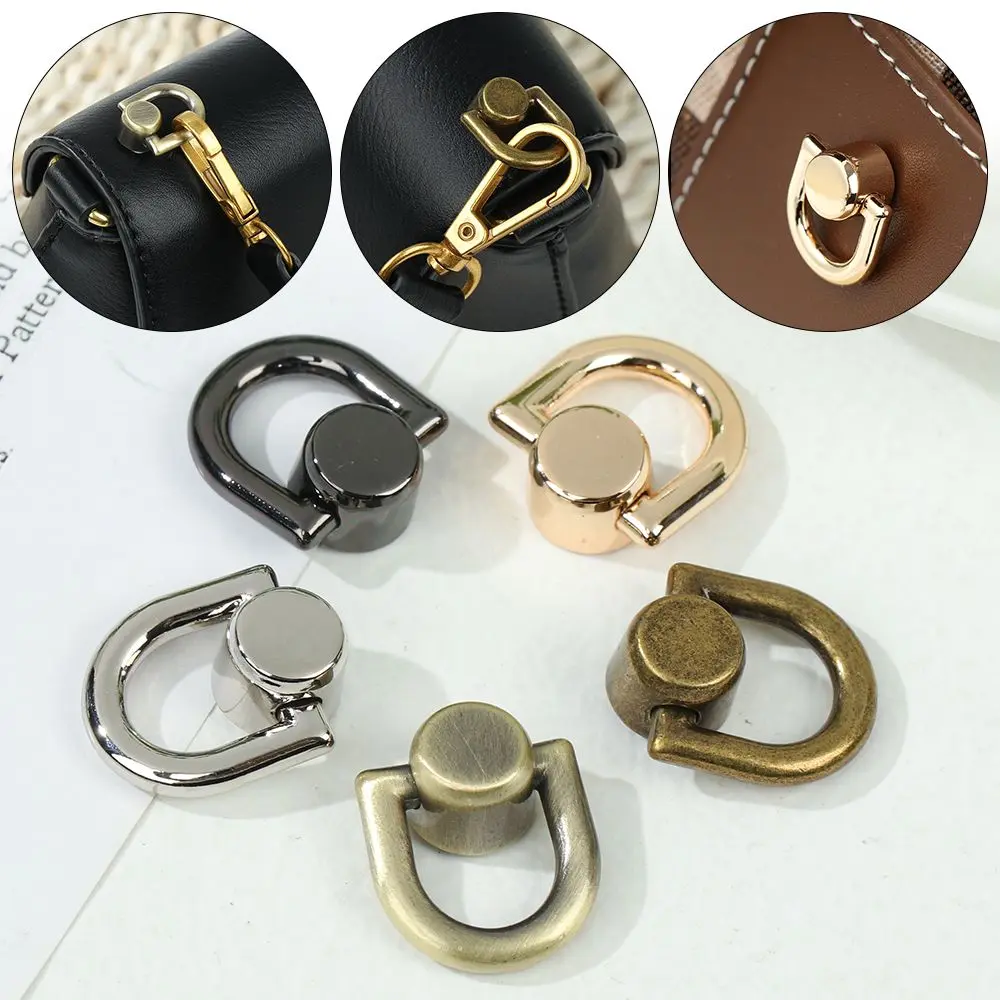 Leather Crafts Luggage Buckle Bag Snap Leather Craft Nail Buckle Metal Bag Rivet Handbag Belt Connector Studs Button