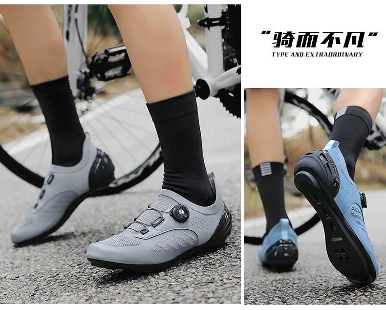 Product Introduction of New cycling shoes for men ultralight road bike shoes non-slip wear-resistant professional sport shoes outdoor sports mountain bike bycling shoes MTB size 36-47 30