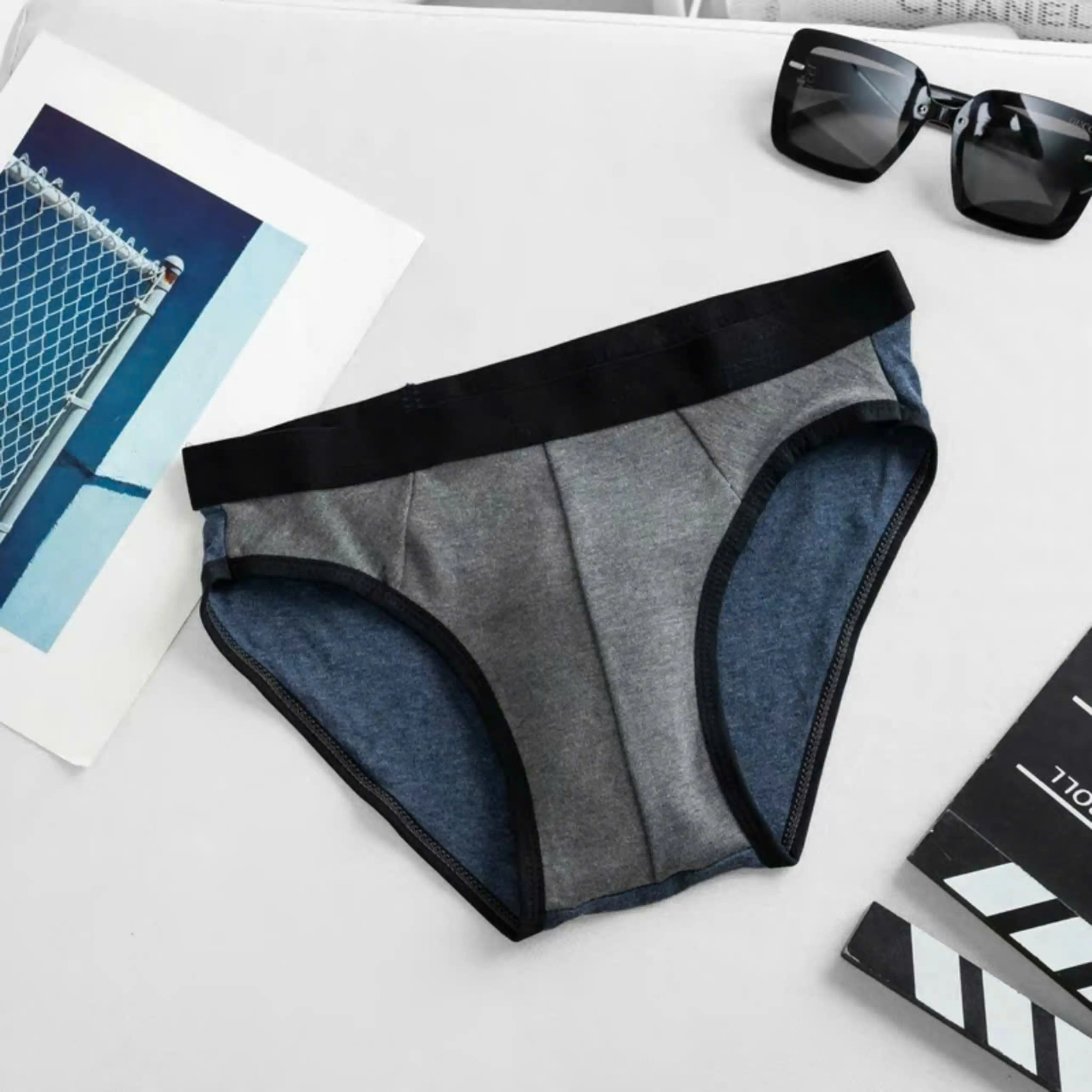 Combo 10 quần ( Có Lẻ 5 )  sịp tam giác nam  co giãn 4 chiều mềm mịn - Quần Boxer thể thao nam - Sport - Thun Menswear C1