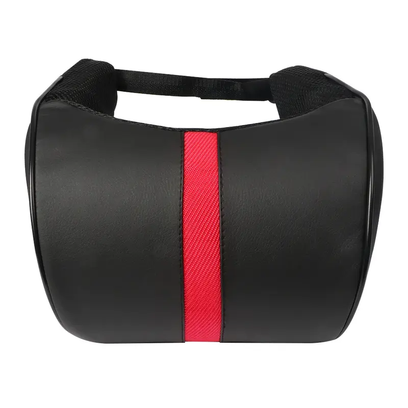 Car Neck Pillow PU Leather Car Headrest Pillow Memory Foam Neck Pain Relief Car Seat Pillow Neck Support Car Accessories 7
