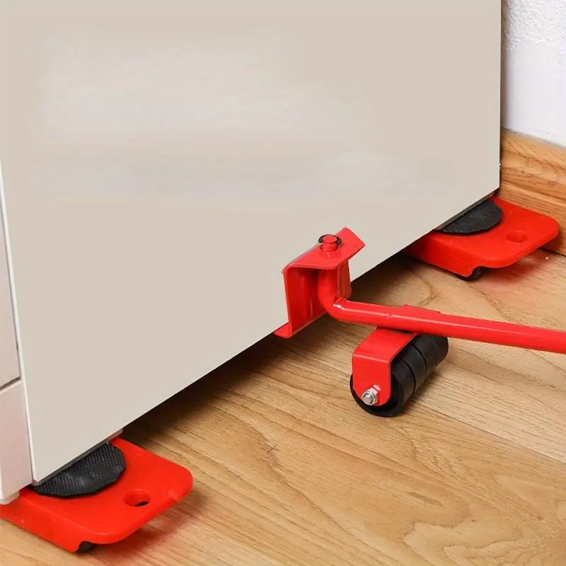 Furniture Slider Kit, 5 Count/set Convenient Moving Tool, Furniture Move Roller Tools for Furniture Moving, Heavy Duty