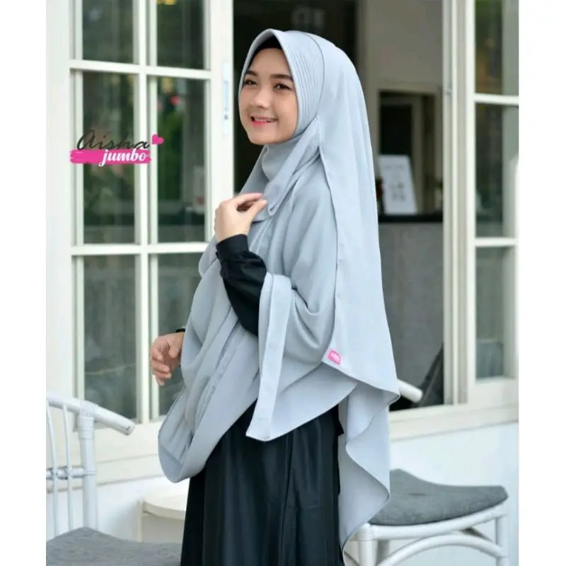 Aisha Instan Uzma Hijab Size Jumbo 8