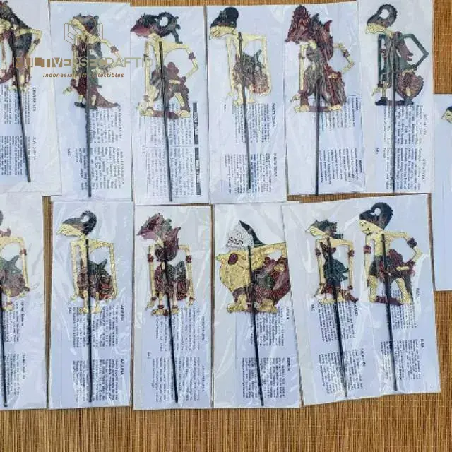 Wayang Kulit Mini 10cm / Pembatas Buku Wayang 1