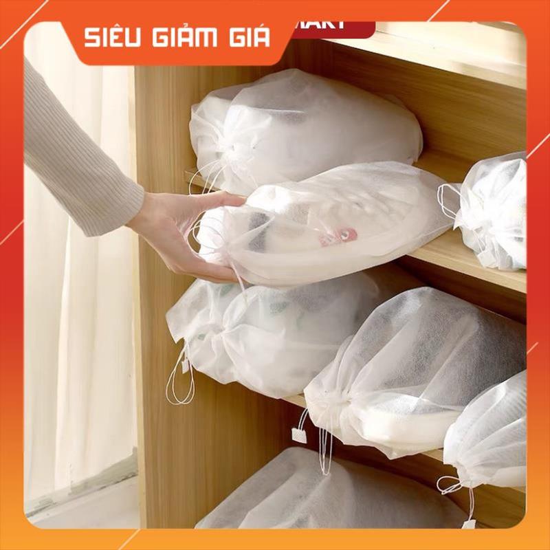 Set 5 - 30 Túi đựnġ Giày Đa Năng Vải Không Dệt, Miệng Dây Rút Tiện Lợi
