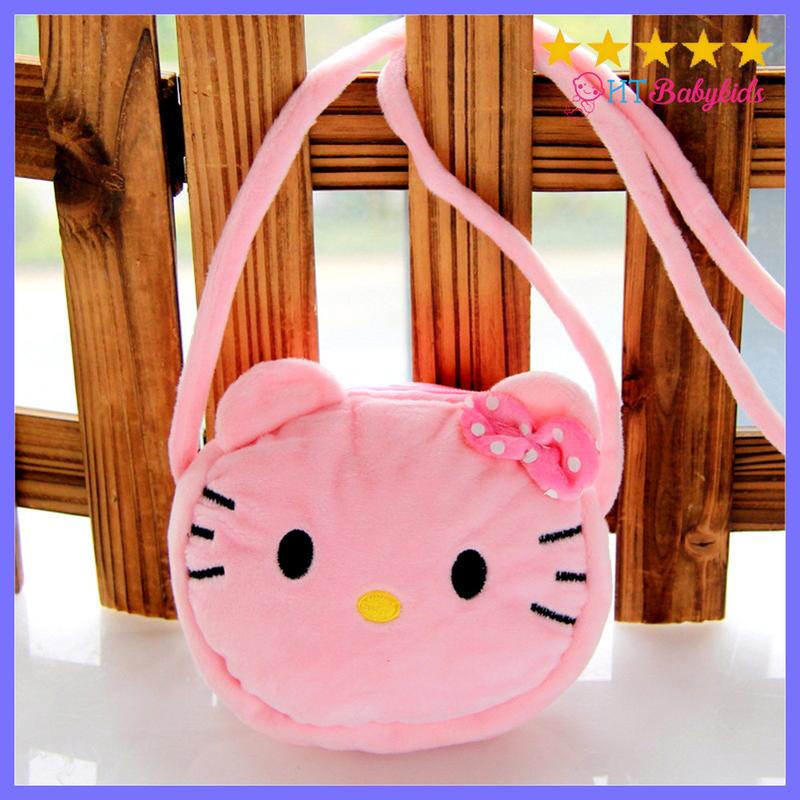  Túi Lì Xì Cho Bé - Túi Đeo Chéo Mèo Kitty Tết Cho Bé Đáng Yêu 