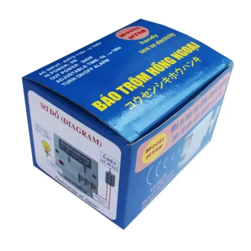 Báo Động Hồng Ngoại DeCom - Thiết Bị Chống Trộm Tự Động Phát Âm Thanh Khi Có Sự Xâm Nhập Bất Hợp Pháp - Phụ Tùng 0
