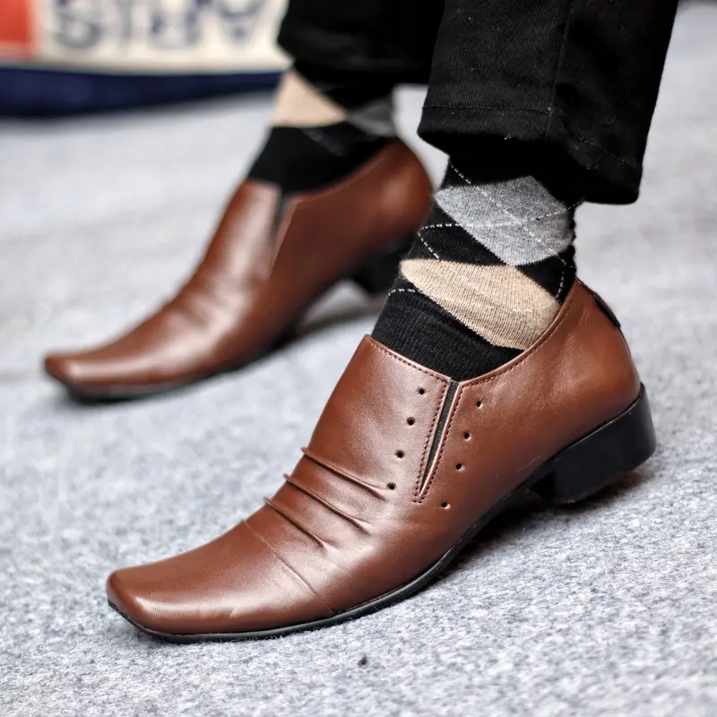 (TIKTOK SHOP) SEPATU PUTIH PERAWAT KULIT ASLI CEVANY REMPEL ORIGINAL PANTOFEL KERJA KANTOR MURAH COWOK FORMAL PESTA PANTOPEL RESMI DINAS 7