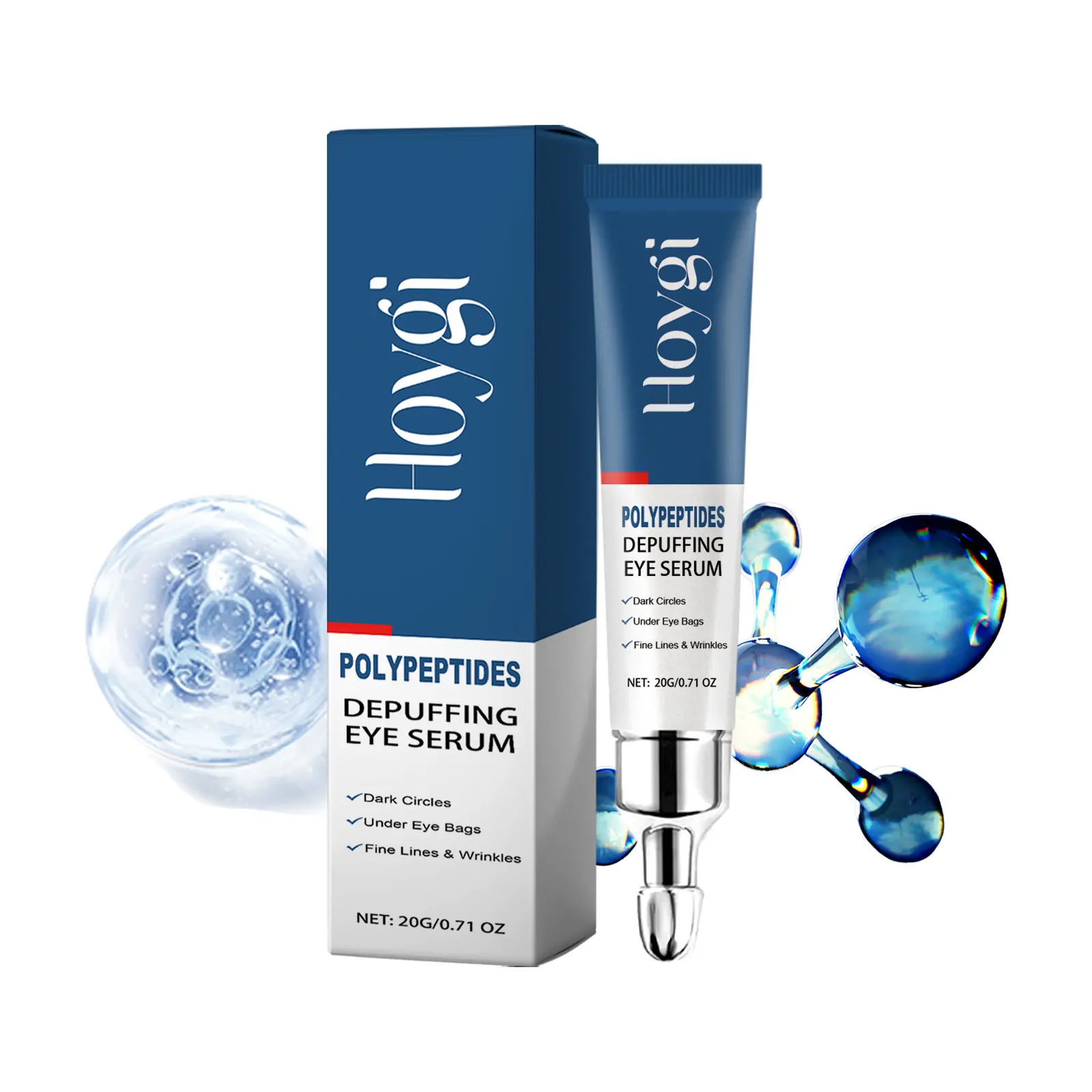 Hoygi Eye Essence Fade Dark Circles Moisturizing Delicate and Firming Eye Skin Moisturizing Eye Essence
