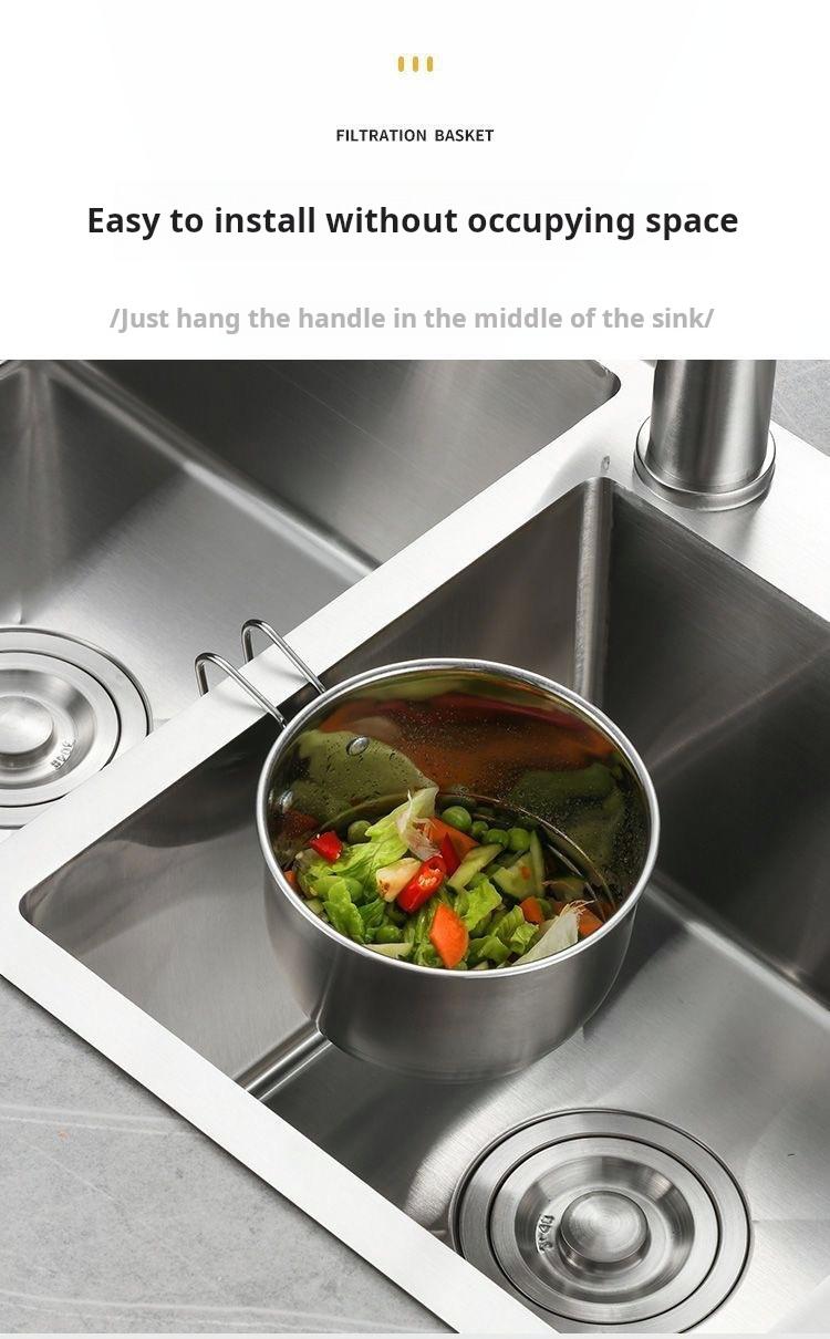 Product Introduction of Rổ Ráo Nước Treo, Dụng Cụ Tách Đa Năng, Để Rửa Rau Củ, Cho Bồn Rửa Nhà Bếp 9