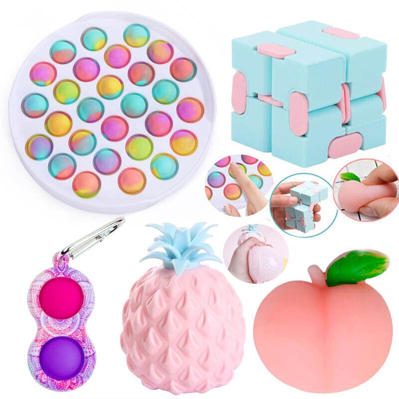 Versatile Fidget Toys Set Featuring Infinity Cube And Simple - TikTok ...