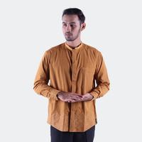 Gambar Baju Koko BHS Cosmo Suhaib Coklat Muda - L dari SarungBHS Kab. Gresik 3 Tokopedia