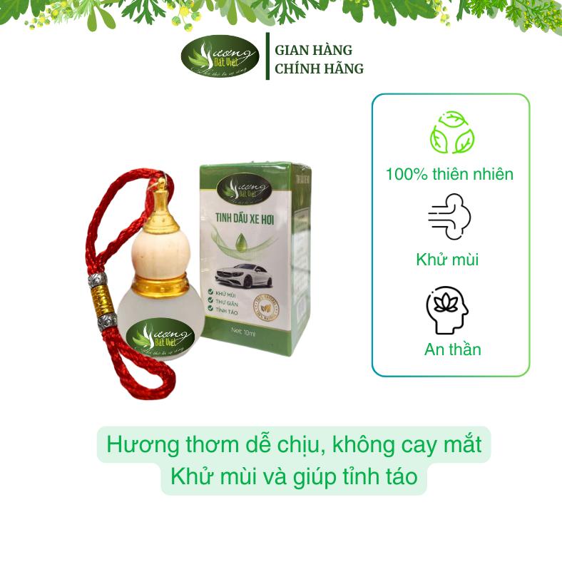 Tinh dầu treo xe Hương Đất Việt - Khử mùi, thư giãn, tỉnh táo và đuổi muỗi | 8ml Nhiều hình dáng 2
