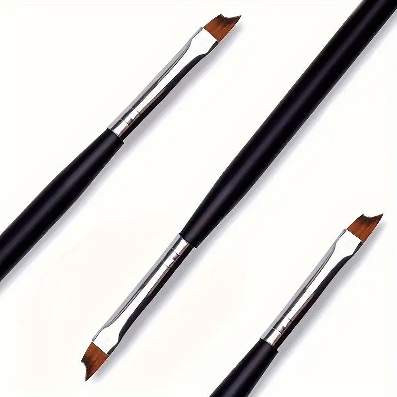 Product Introduction of Bút Pháp làm móng, bút viền trắng Pháp, bút lưỡi liềm, bút vẽ hoa, bút quang trị liệu Nhật Bản, có bàn chải, để vẽ Nghệ Thuật 4
