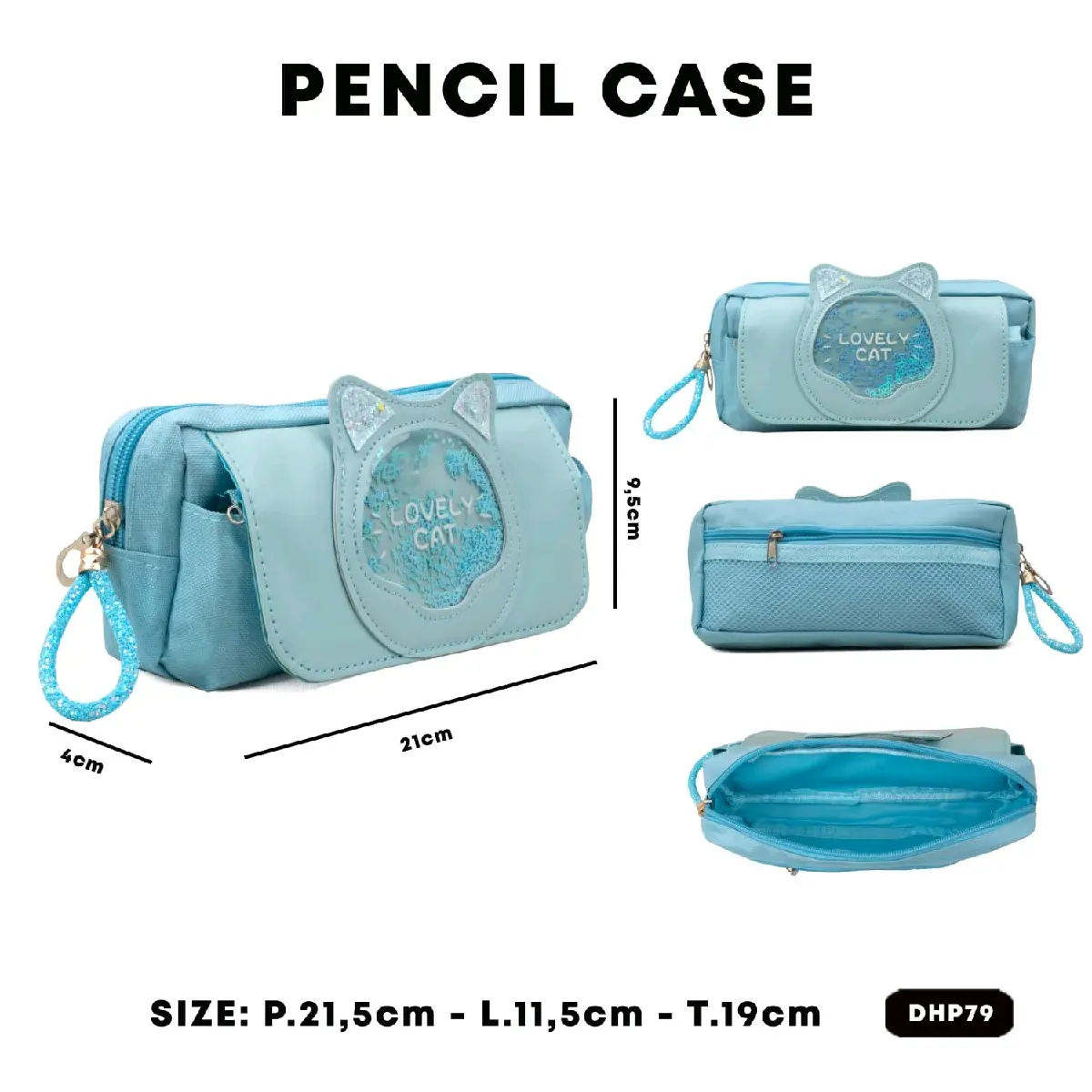 PENCIL CASE ANAK SEKOLAH DHP 79 IMPORT.
