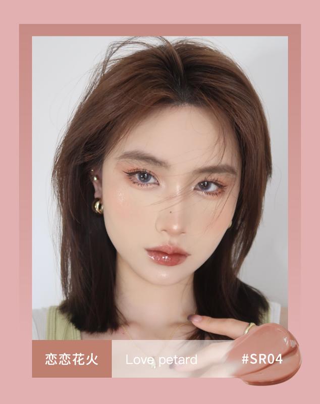 Product Introduction of Leemember/Cute Bear Club Mirror Water Light Lip Li Lipstick Glass Lip Gloss Lip Glaze 5