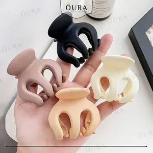 Jepit Rambut Cakram Hercules 5 Cm Warna DOFF Jedai Premium Jepitan Wanita Model Korean Style Aesthetic Aksesories