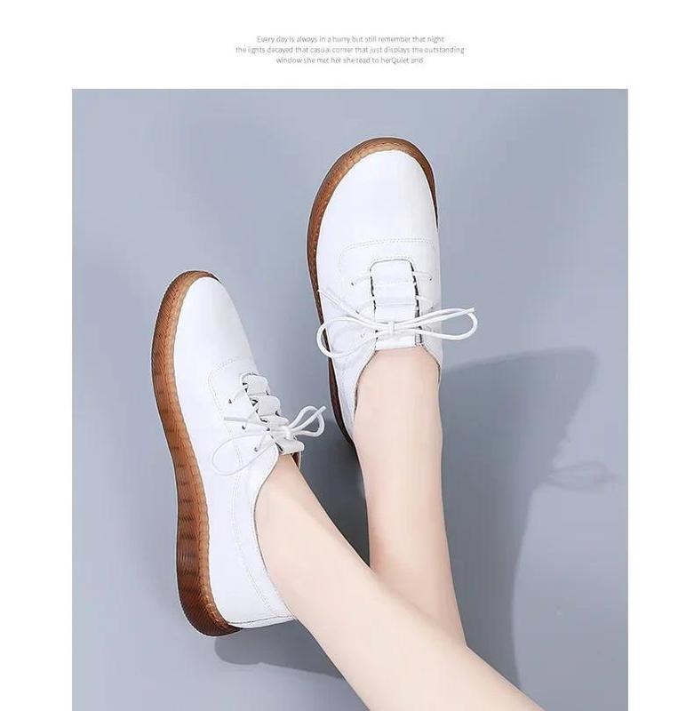 Product Introduction of Pumps Women's Spring and Autumn Soft Soled Flats Comfortable Work Shoes Girls' Mom Shoes 29