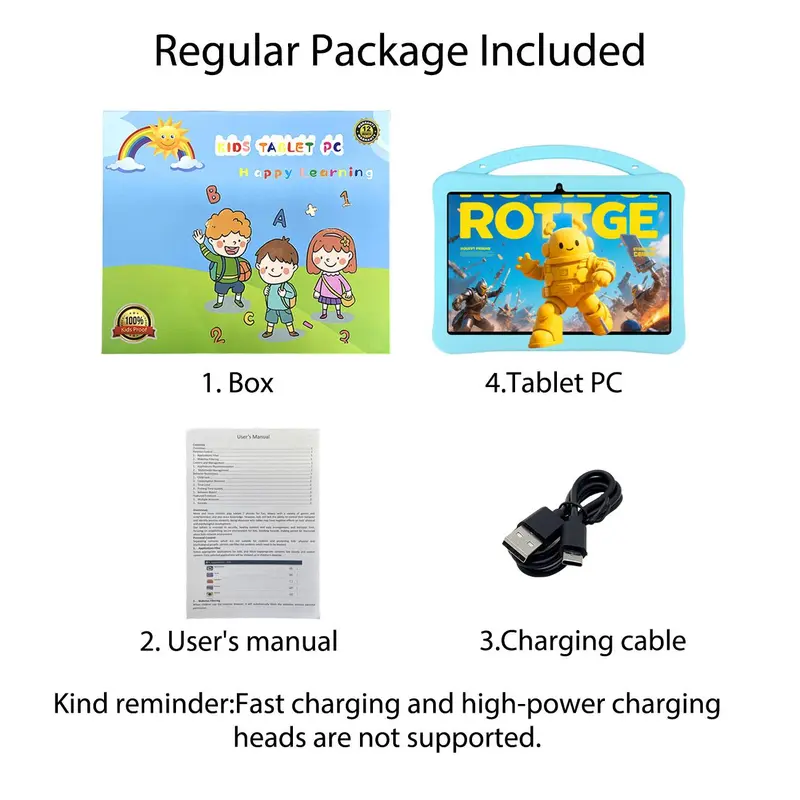 10.1 Inch Android Tablet, Parental Control Tablet, Learning & Entertainment Tablet, Dual Camera Tablet, Best Gift, Birthday Gift, Christmas Gift 7
