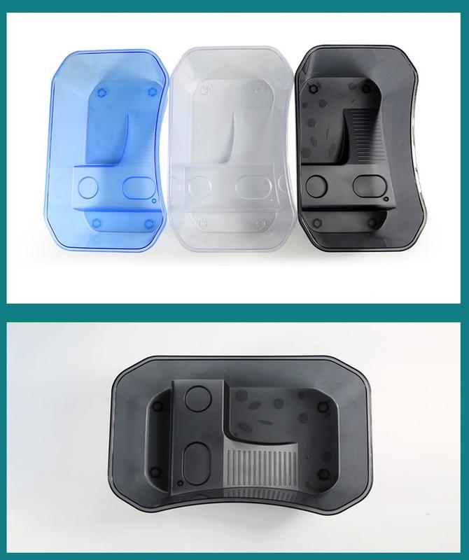 Bể vuông nuôi Rùa dài 25cm 40cm chính hãng NOMOY PET Chậu nuôi Rùa có đảo nhỏ có máng leo chỗ cho ăn