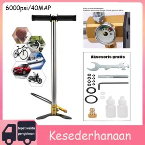 6000 psi Pompa PCP murah 4500 psi stainless steel 40MPA/Pompa udara bertekanan tinggi inflasi