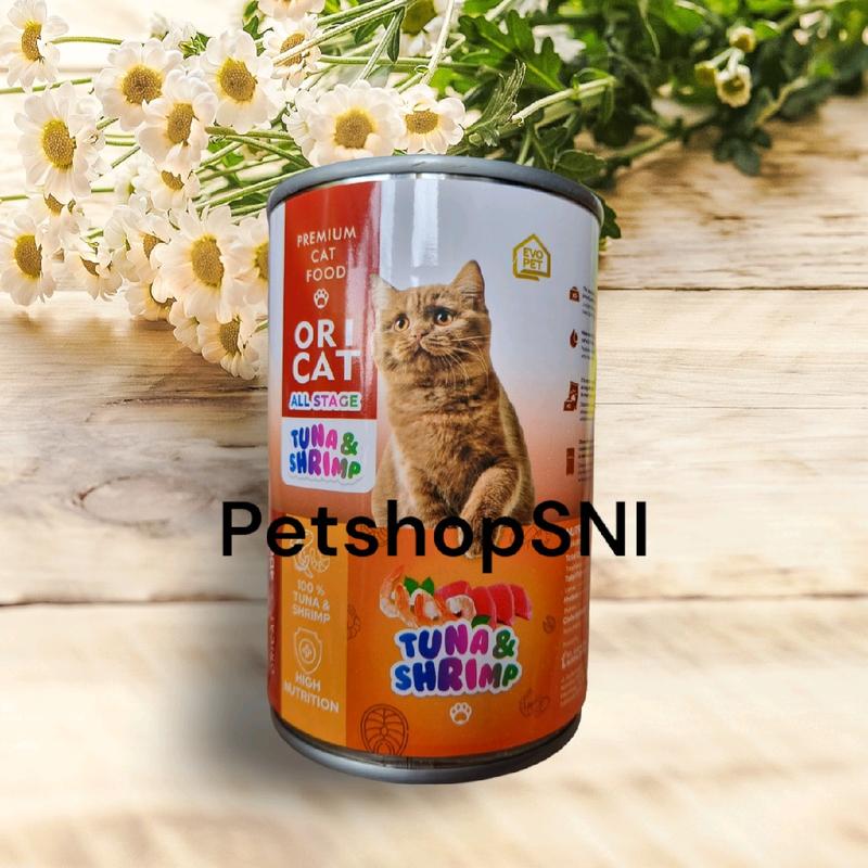 LIVE VIRAL (KALENG) ORICAT 400GRAM MAKANAN KUCING PREMIUM WET FOOD 3