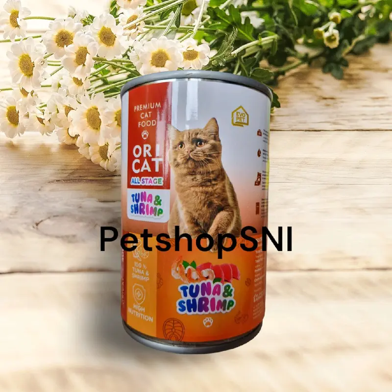 LIVE VIRAL (KALENG) ORICAT 400GRAM MAKANAN KUCING PREMIUM WET FOOD 3