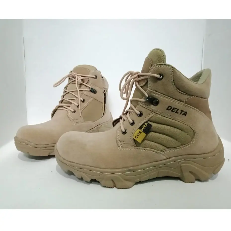 Sepatu safety botts delta tactical ujung besi 6 inci
