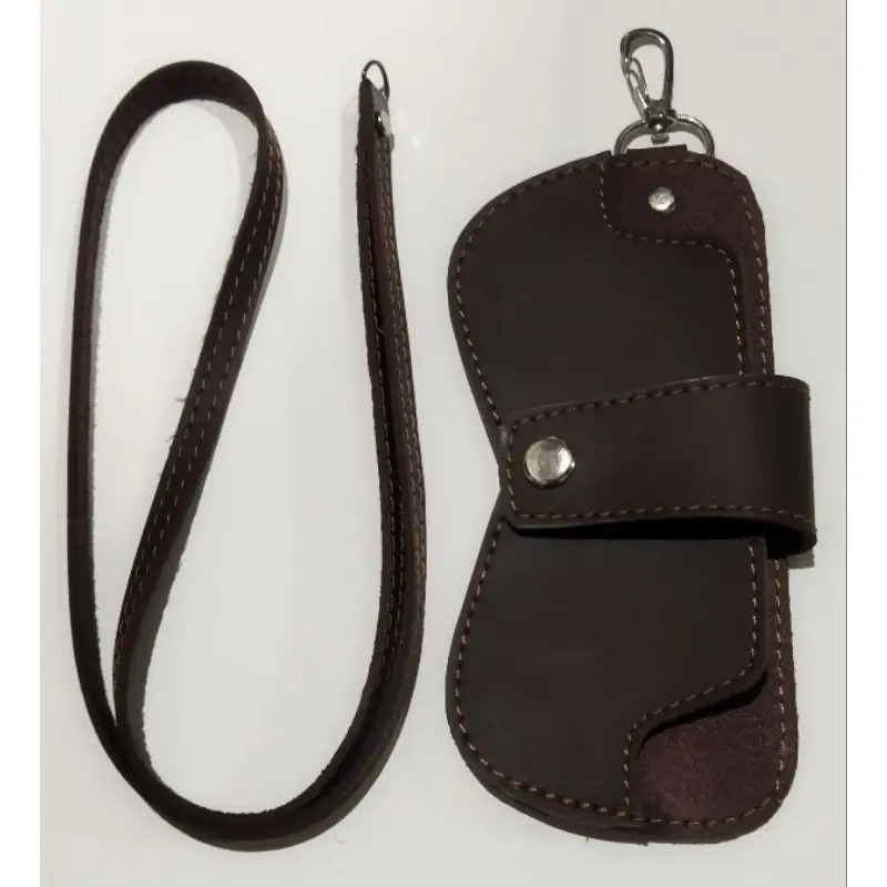 Tempat Kacamata Wanita bisa di Buat Kalung plus tali Motif Polos Perempuan kcp Pengait Besi tempat kacamata gantung pouch kacamata Glasses 6