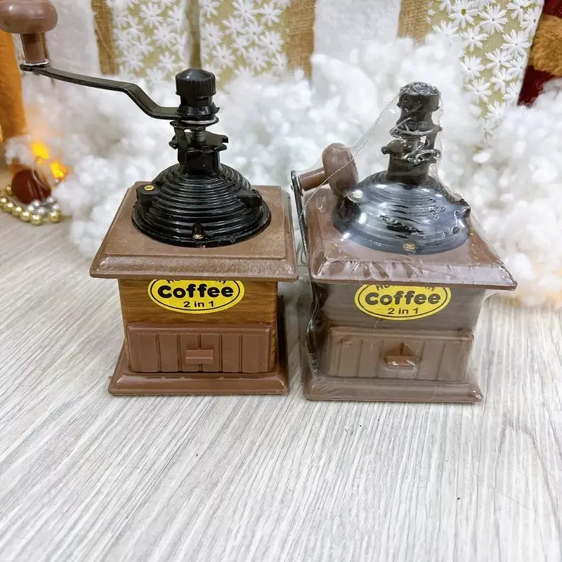Cối xay tiêu cà phê vuông Huỳnh Anh - Cối xay 2 trong 1 xay tiêu , xay cafe 1
