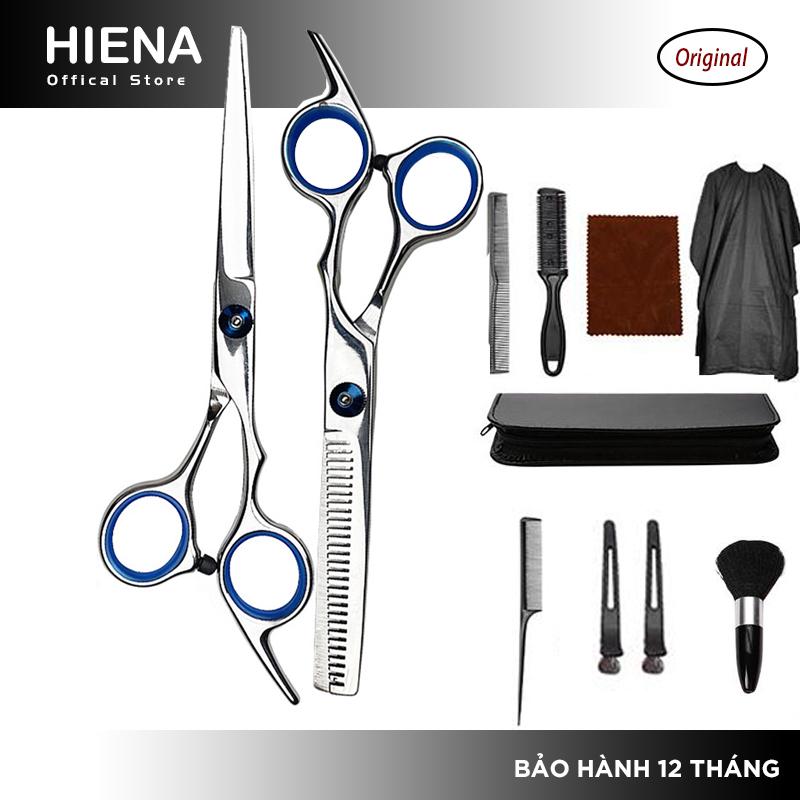 (Combo 11 món) Bộ kéo cắt tóc tỉa tóc nhập khẩu chất lượng cao dùng cho salon tóc chuyên nghiệp cắt tóc gia đình